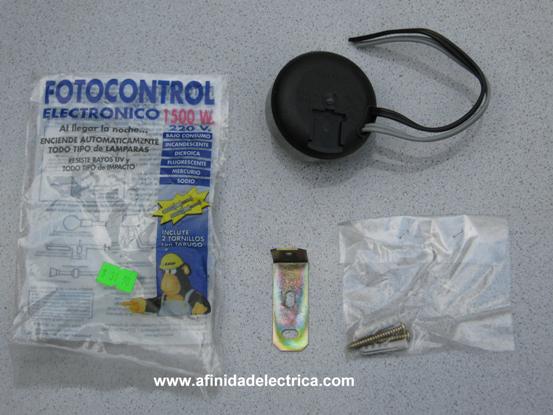 Fotocontrol electr�nico Kalop de 1500 W.